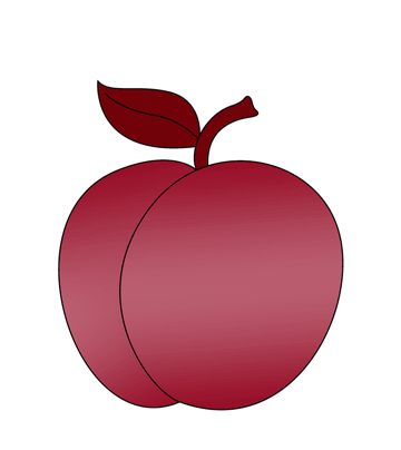 Juicy Plum Coloring Pages