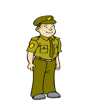 Policeman Coloring Pages