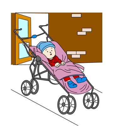 Baby Pram Coloring Pages