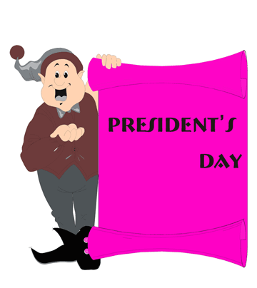 President Day Image Coloring Pages