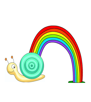 Rainbow Coloring Pages