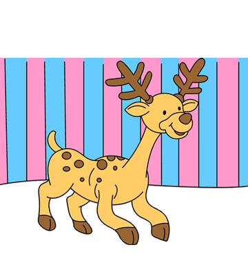 Reindeer Coloring Pages