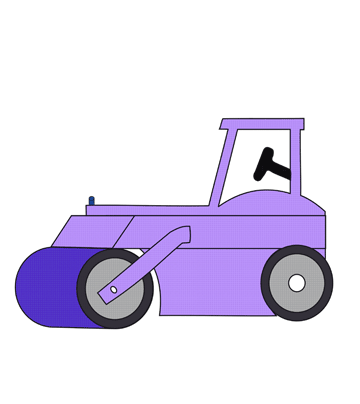 Roadroller Coloring Pages