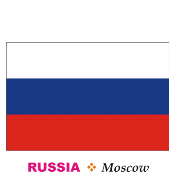 Russia Flag Coloring Pages