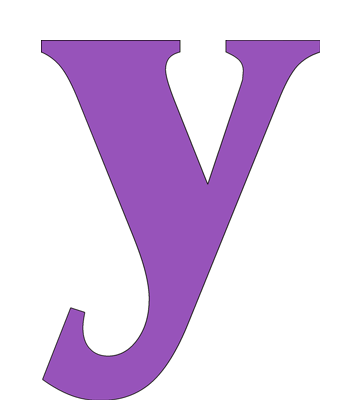 Y-lowercase Alphabet Coloring Pages