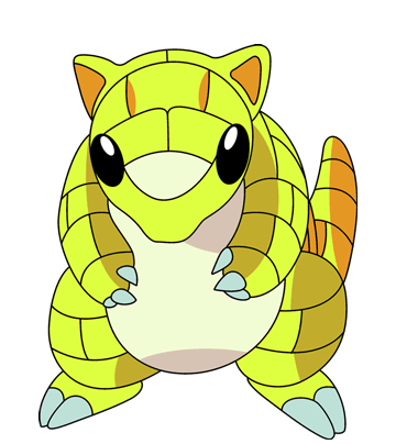 Sandshrew Coloring Pages