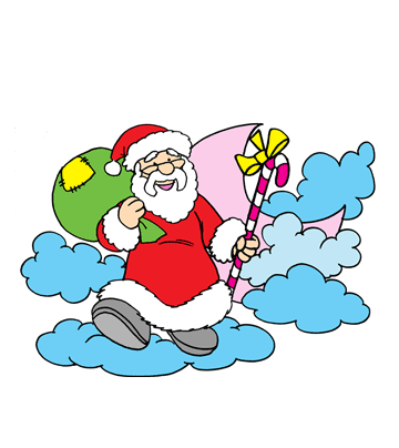 The Santa Clause Coloring Pages