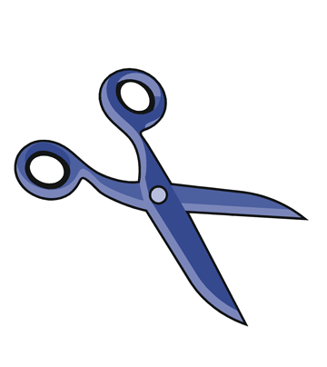 Scissors Coloring Pages