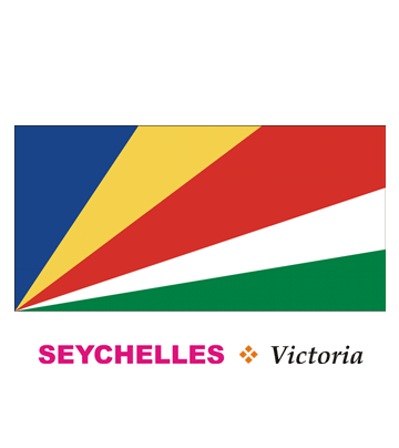 Seychelles Flag Coloring Pages