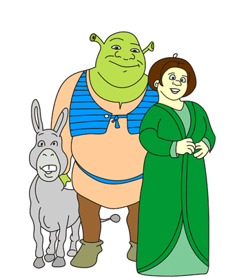 Shrek Coloring Pages