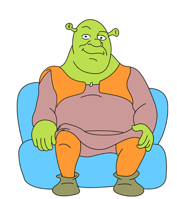 Donkey Shrek Coloring Pages