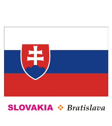 Slovakia Flag Coloring Pages