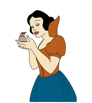 Princess Snow White Coloring Pages