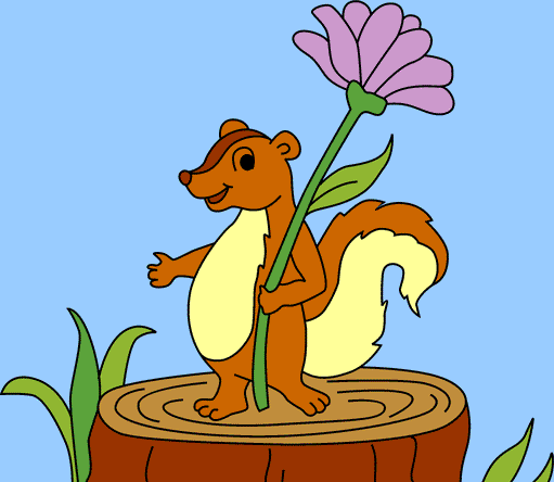 Squirrel Coloring Pages