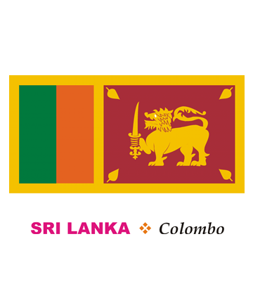 Sri Lanka Flag Coloring Pages