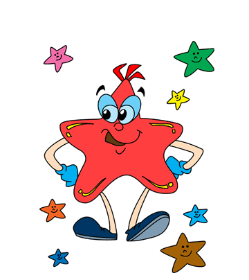 Star Power Coloring Pages