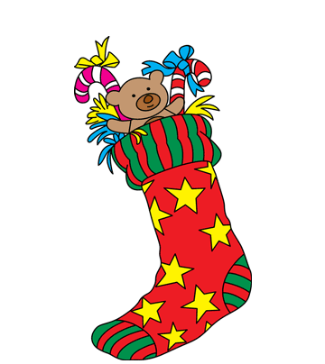 Stocking Fantasy Coloring Pages