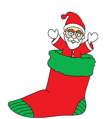 Christmas Stocking Coloring Pages