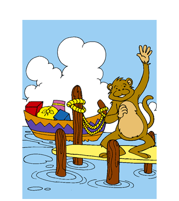 Summer Boat Coloring Pages