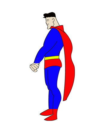 Superman Powers Coloring Pages