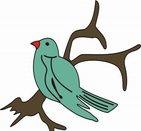 Swallow Coloring Pages