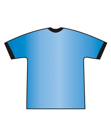 Blue T-shirt Coloring Pages