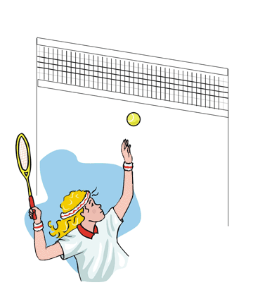 Tennis Coloring Pages