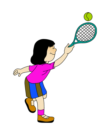 Sports Tennis Coloring Pages