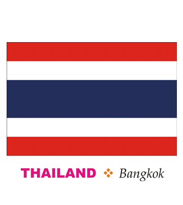 Thailand Flag Coloring Pages