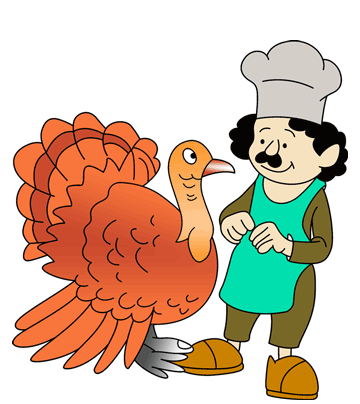 Thanksgiving Dinners Coloring Pages