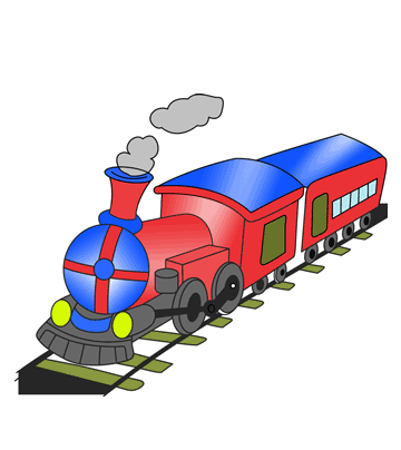 Coal Train Coloring Pages