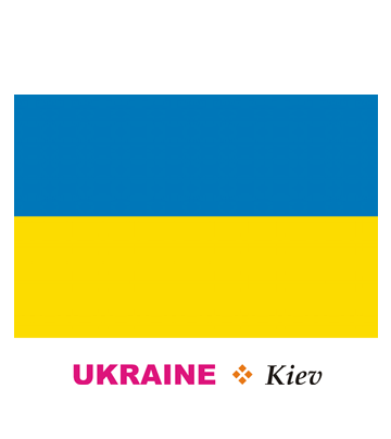 Ukraine Flag Coloring Pages