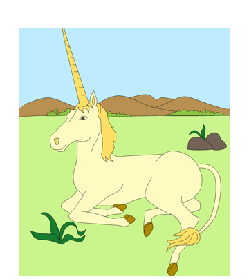 Unicorn-mythical Beast Coloring Pages