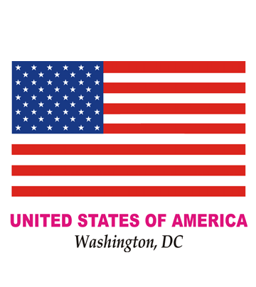 United States Of America Flag Coloring Pages