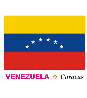 Venezuela Flag Coloring Pages