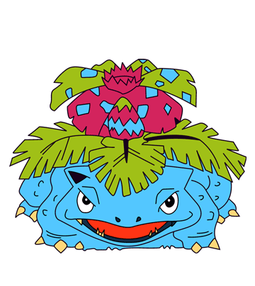 Venusaur Coloring Pages