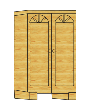 Wardrobe Coloring Pages