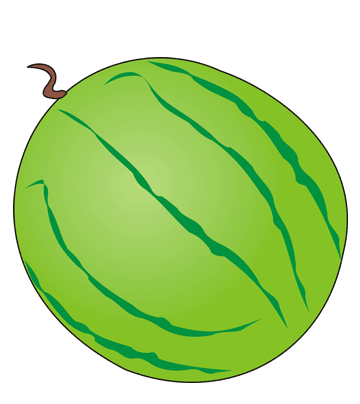 Watermelon Coloring Pages