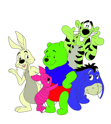 Winnie The Pooh 1 Coloring Pages