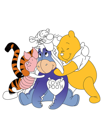 Popular Pooh Bear  Coloring Pages