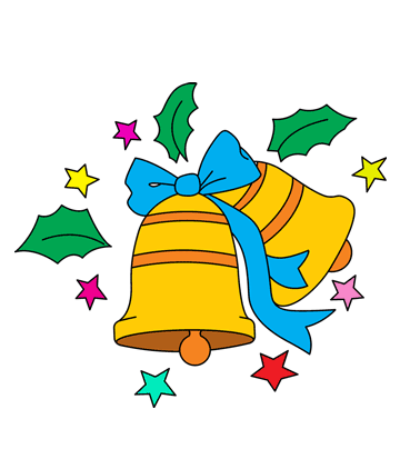 Santas Bells Coloring Pages