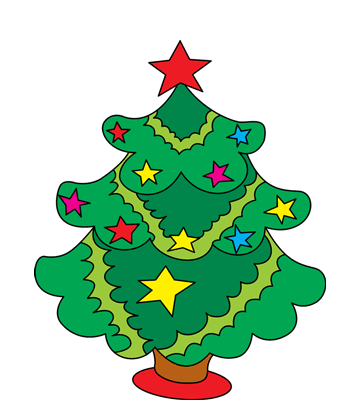 Xmas Lights Coloring Pages
