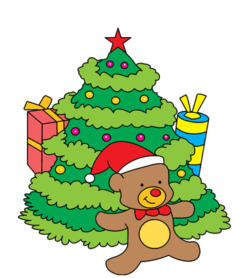 Xmas Decorations Coloring Pages