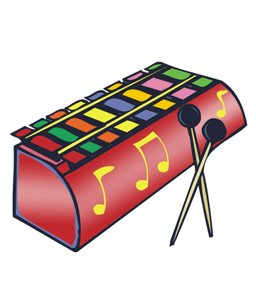 Xylophone Coloring Pages