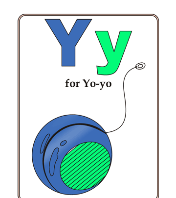Y-preschool Alphabet Coloring Pages