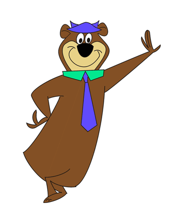 Yogi Bear Characters Coloring Pages