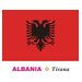 Albania Flag Coloring Pages