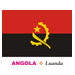 Angola Flag Coloring Pages