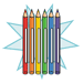 Color Pencil Coloring Pages