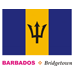 Barbados Flag Coloring Pages